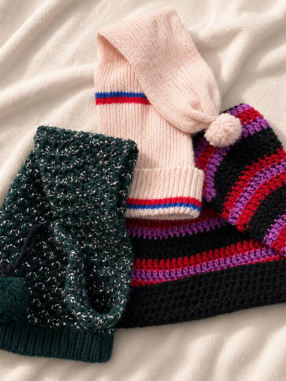 Knit Winter Hat Bundle